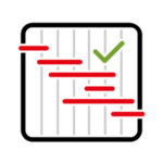 icoon met planningsoverzicht